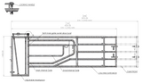 Standard Calving Gate 3 in 1 LONG