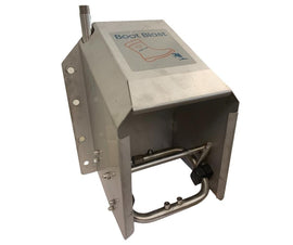 The Boot Blast Boot Wash is an alternative to a boot brush which holds the dirt and grime from your boot.