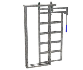 Sliding Crush Back Gate